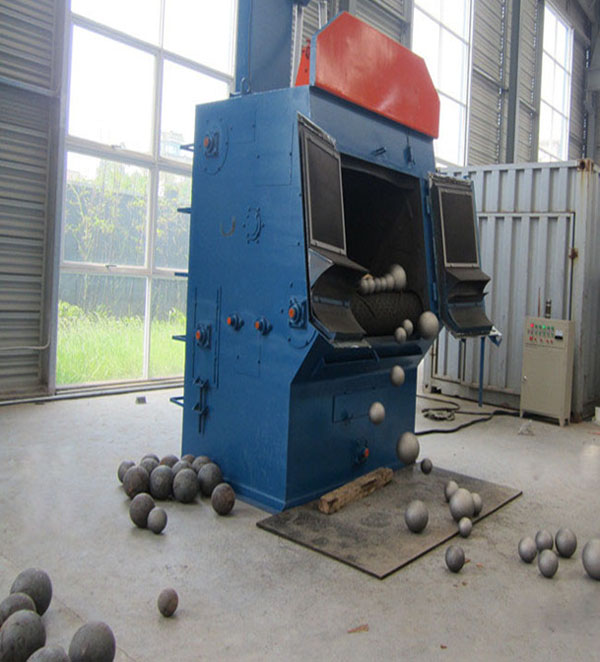 實(shí)心鐵球拋丸除銹機(jī)使用現(xiàn)場(chǎng) 實(shí)心鐵球拋丸除銹機(jī)使用現(xiàn)場(chǎng)