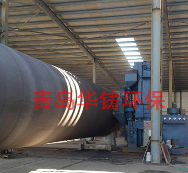 壓力容器罐拋丸機(jī)效果圖 壓力容器罐拋丸機(jī)效果圖