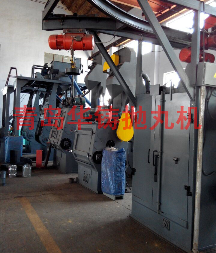 Q378吊鉤式拋丸機(jī)車間展示圖 Q378吊鉤式拋丸機(jī)車間展示圖