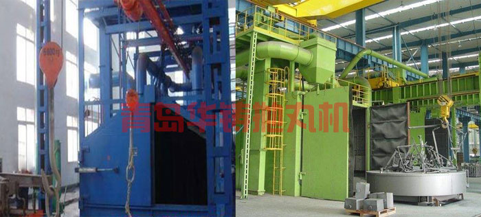 臺車式拋丸清理機,轉臺車拋丸機案例展示圖 臺車式拋丸清理機,轉臺車拋丸機案例展示圖