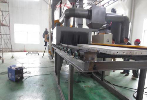 鋁合金膜板拋丸清理機(jī) 鋁合金膜板拋丸清理機(jī)