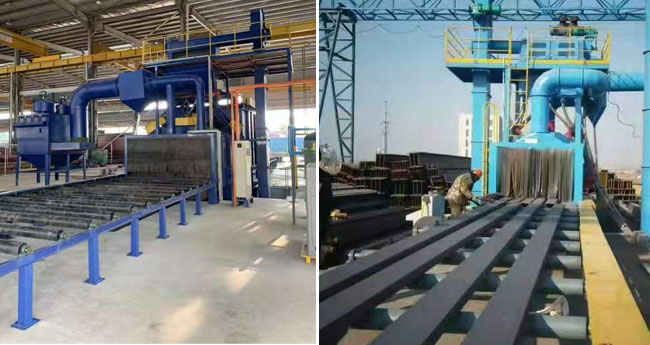 通過(guò)式鋼材拋丸機(jī)