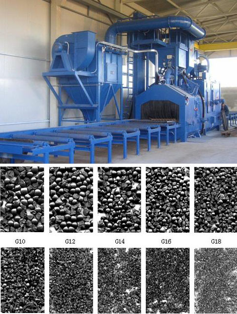 拋丸機鋼砂鋼丸損耗計算圖 拋丸機鋼砂鋼丸損耗計算圖