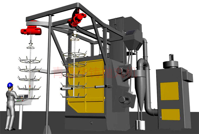 吊鉤式拋丸機 吊鉤式拋丸機