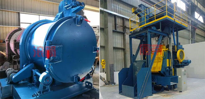 滾筒式拋丸機與履帶式拋丸機的區別 滾筒式拋丸機與履帶式拋丸機的區別