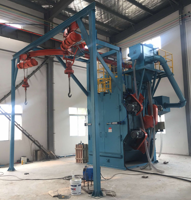 雙吊鉤式拋丸機 雙吊鉤式拋丸機