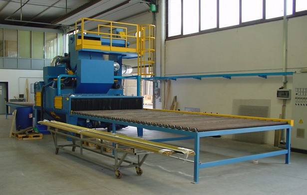 石材荔枝面拋丸機 石材荔枝面拋丸機